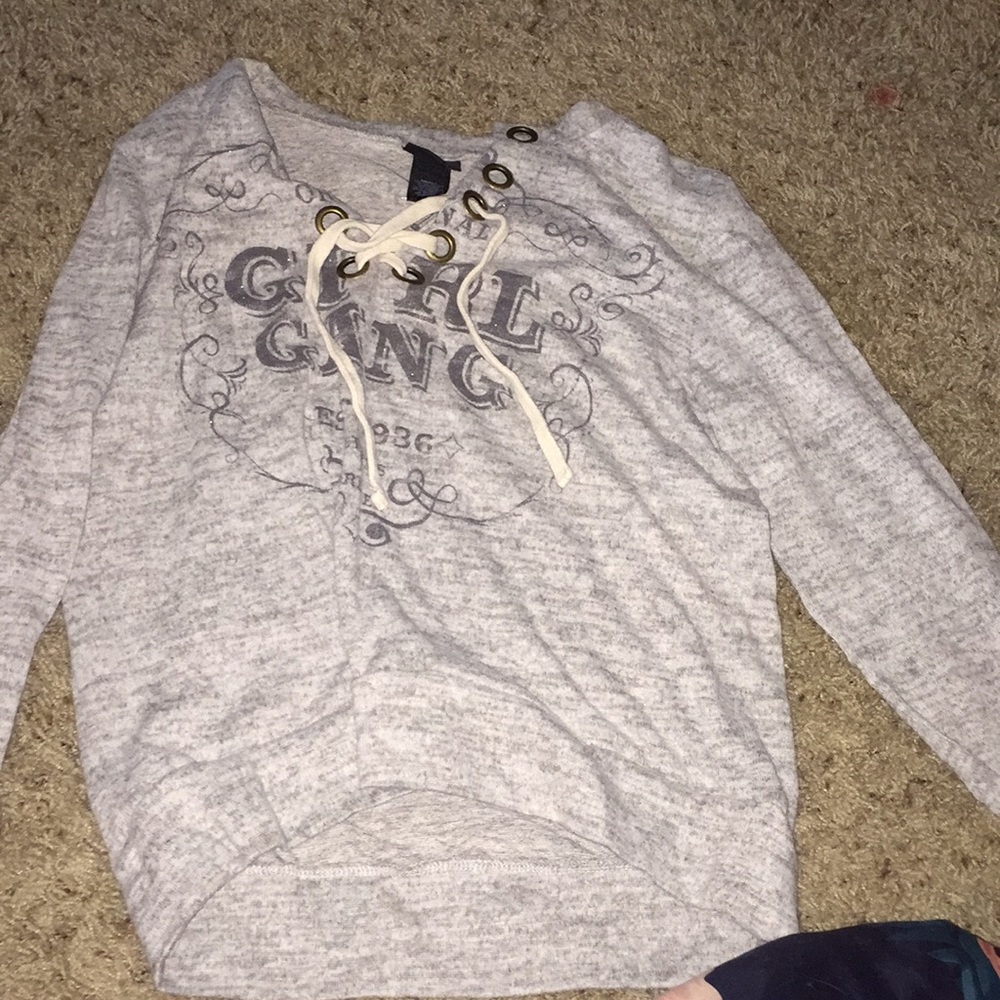 long sleeve rue 21 shirt